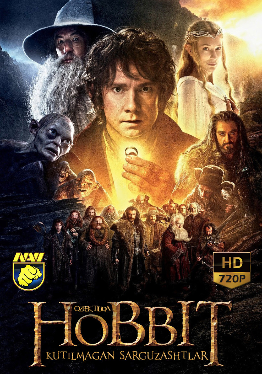Hobbit-1:kutilmagan sarguzashtlar (o'zbek tilida)HD