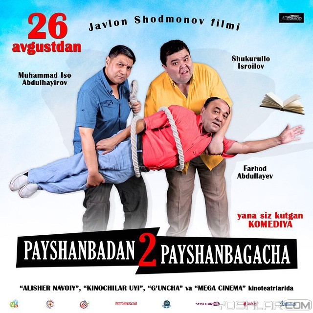 Payshanbadan Payshanbagacha 2 (Yangi 'Ozbek kino)2016