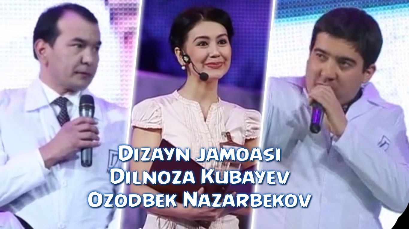 Dizayn jamoasi - Dilnoza Kubayev va Ozodbek Nazarbekov | Дизайн жамоаси - Дилноза ва Озодбек