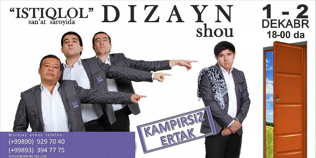 DIZAYN SHOU KAMPIRSIZ ERTAK {01.12.2012}