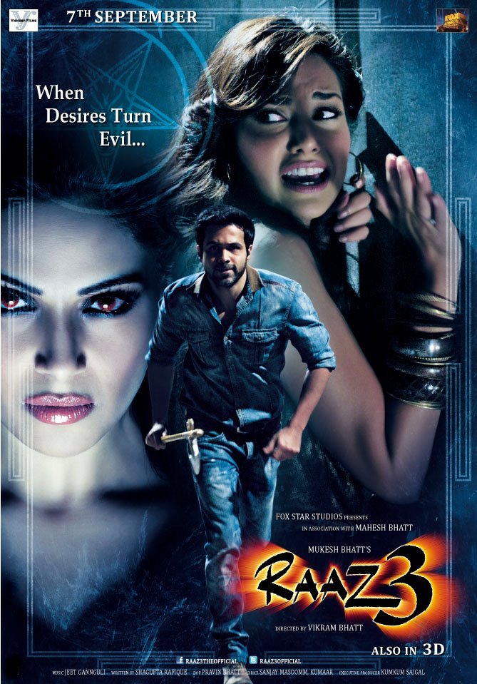 Тайна 3: Третье измерение / Raaz 3: The Third Dimension (2012)