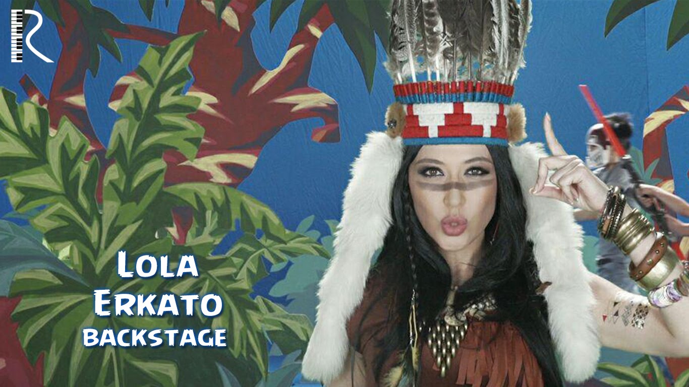 Lola Yuldasheva - Erkatoy (klip jarayoni)